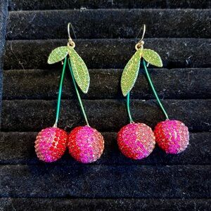 Cherry earrings